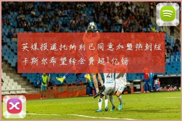 英媒报道托纳利已同意加盟热刺纽卡斯尔希望转会费超1亿镑